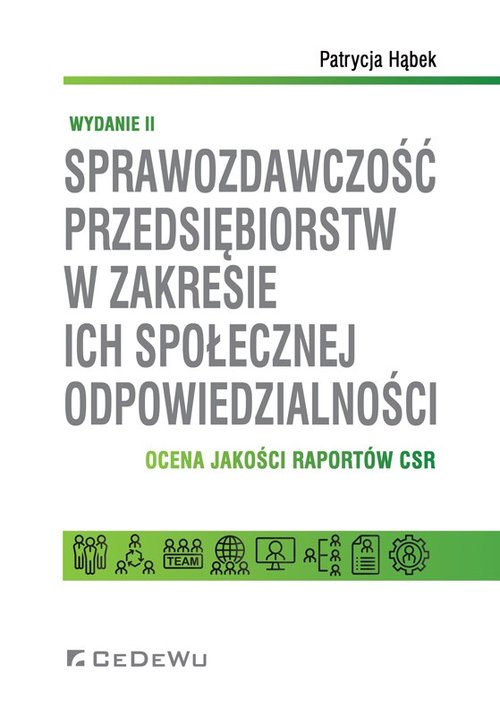 Sprawozdawczość przedsiębiorstw w zakresie ich społecznej odpowiedzialności.