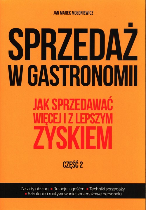 Sprzedaż w gastronomii Część 2