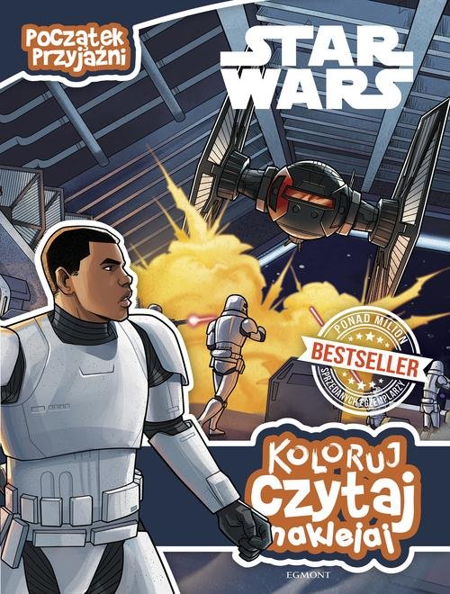 Star Wars Początek przyjaźni  Koloruj czytaj