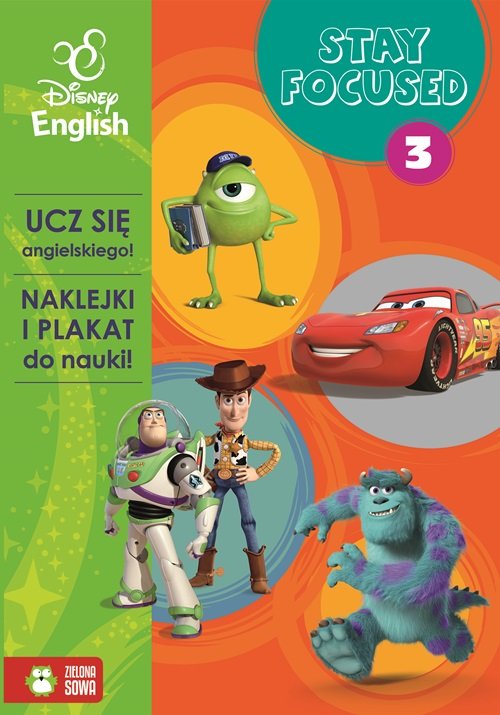 Disney English. Stay Focused. Część 3 + naklejki i plakat