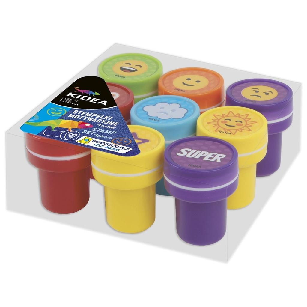 Stempelki motywacyjne Kidea 9 sztuk