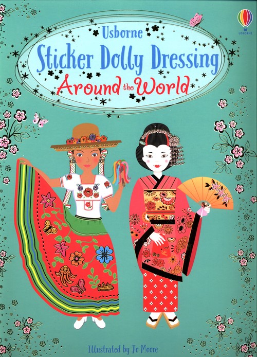 Sticker Dolly Dressing Around the World