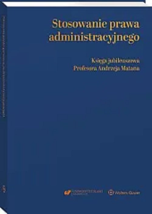Stosowanie prawa administracyjnego