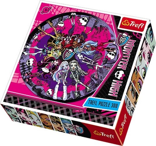 Straszna rewia mody  - Puzzle Okrągłe 300