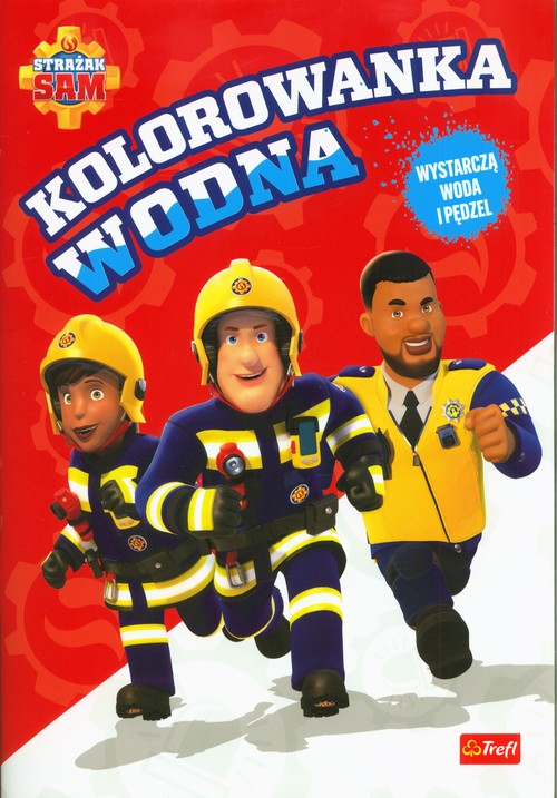 Strażak Sam Kolorowanka wodna