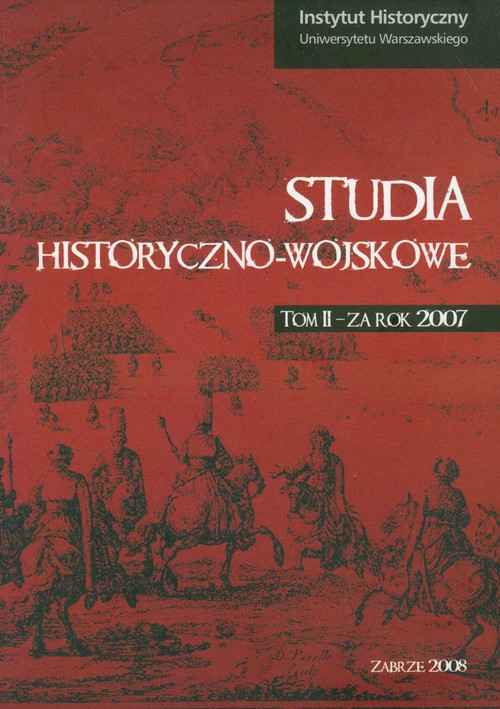 Studia historyczno wojskowe t.2