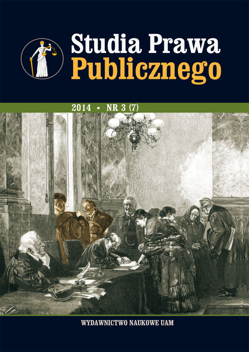 Studia Prawa Publicznego 3/2014