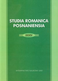 Studia Romanica Posnaniensia XXXIV
