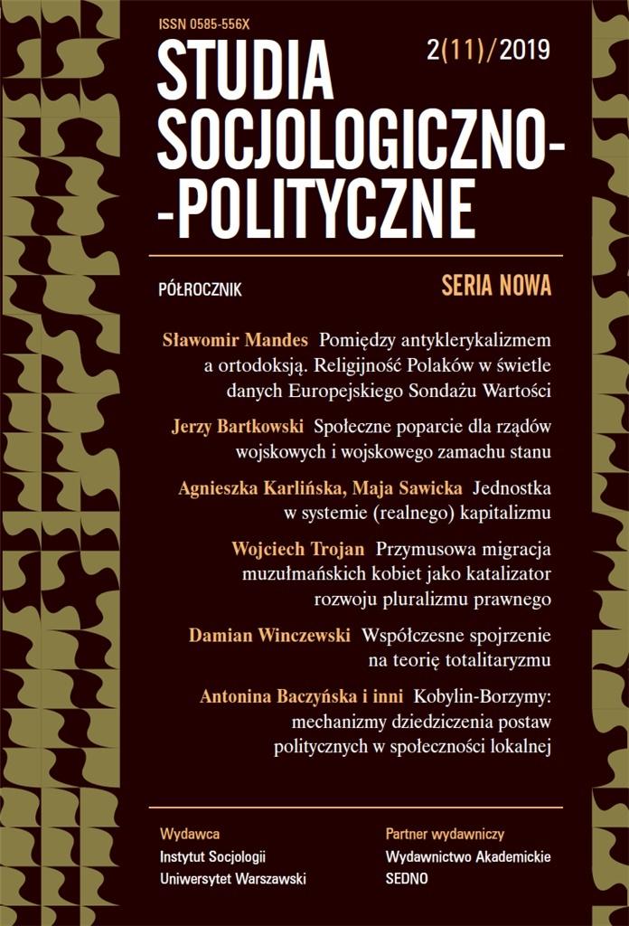 Studia Socjologiczno-Polityczne... nr 2(11)/2019