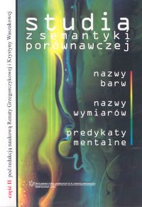 Studia z semantyki porównawczej część II