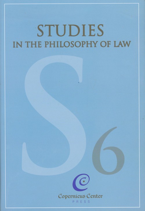 Studies in the Philosophy of Law vol. 6