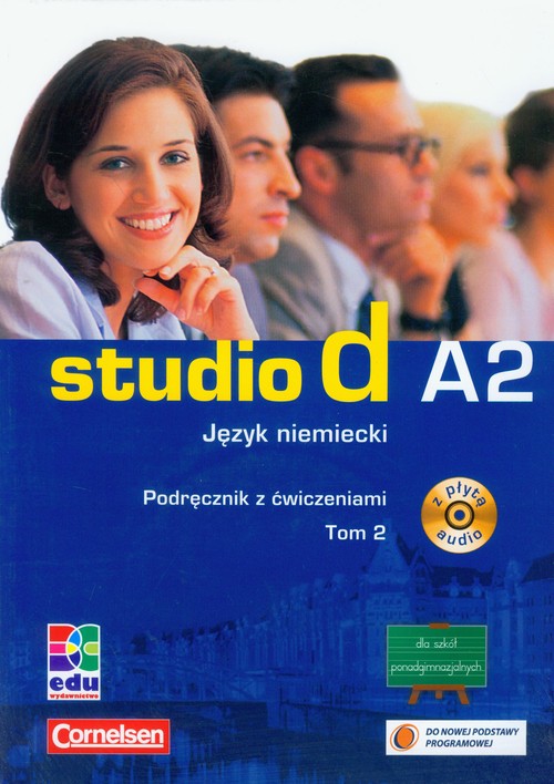 Studio d A2 Język niemiecki Podręcznik z ćwiczeniami + CD Tom 2