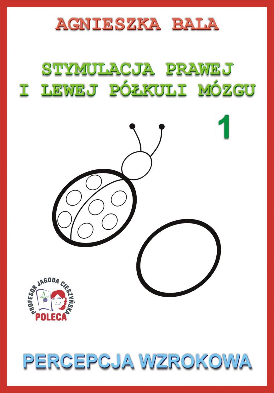 Stymulacja prawej i lewej półkuli mózgu 1 Percepcja wzrokowa
