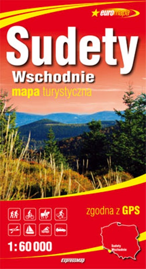 Sudety Wschodnie mapa 1:60 000