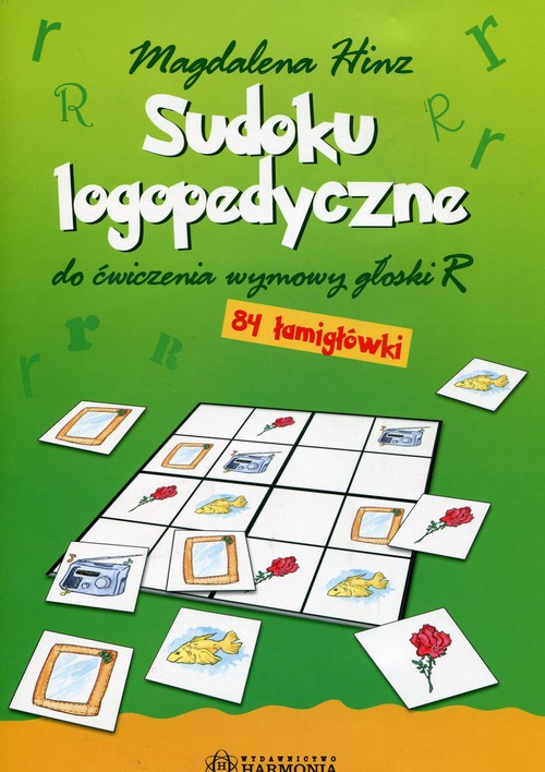 Sudoku logopedyczne do ćwiczenia wymowy głoski r