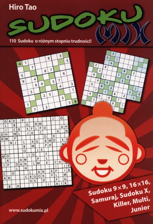 Sudoku Mix. 111 Sudoku o różnym stopniu trudności