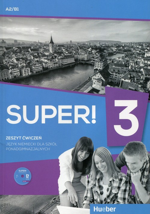Super! 3 Język niemiecki Zeszyt ćwiczeń z płytą CD