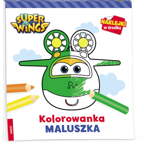 Super Wings Kolorowanka maluszka