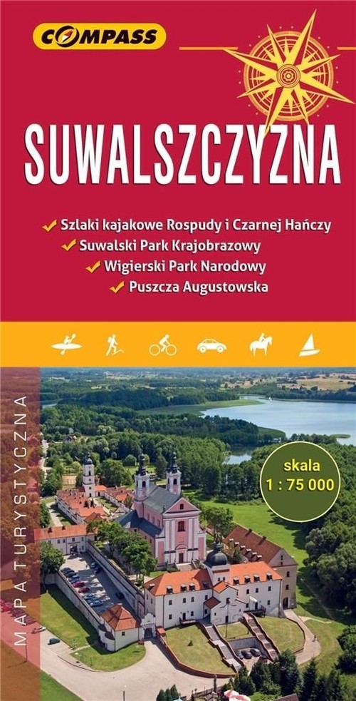Suwalszczyzna mapa turystyczna 1:75 000
