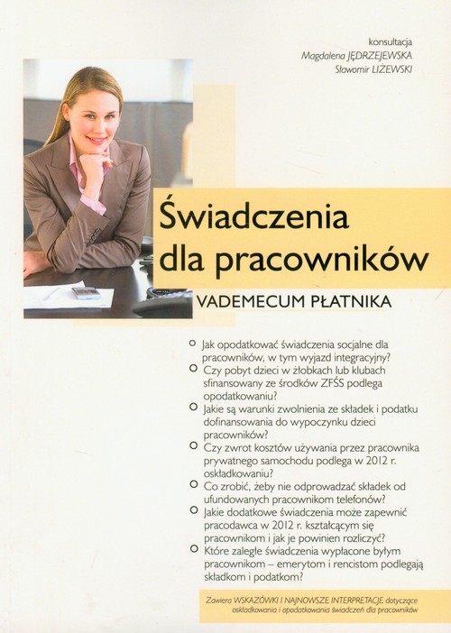 Świadczenia dla pracowników - vademecum płatnika