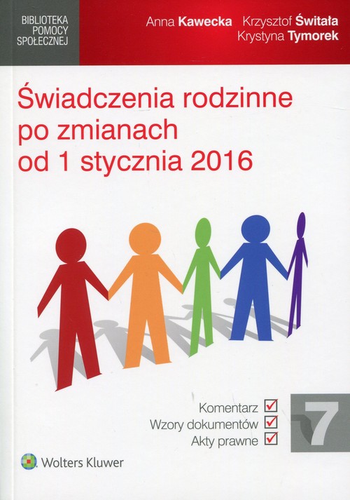 Świadczenia rodzinne po zmianach od 1 stycznia 2016
