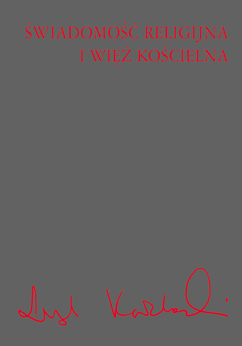 Świadomość religijna i więź kościelna