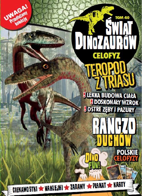 Świat Dinozaurów 40 Celofyz