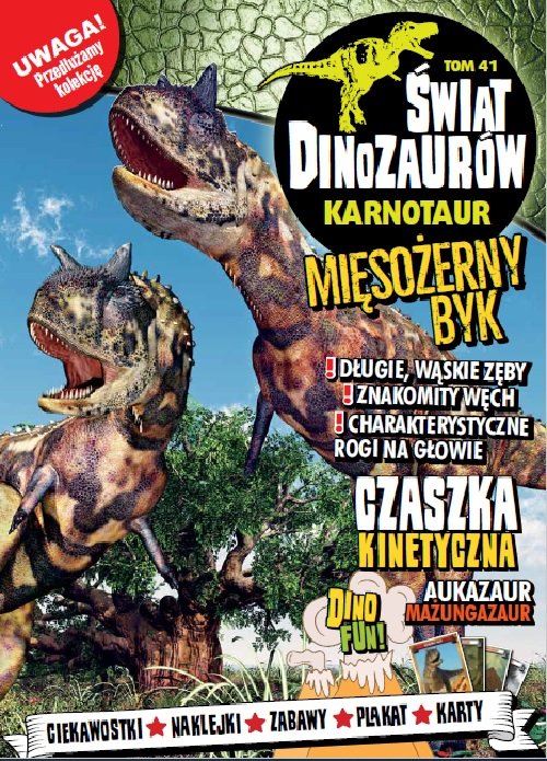 Świat Dinozaurów 41 Karnotaur