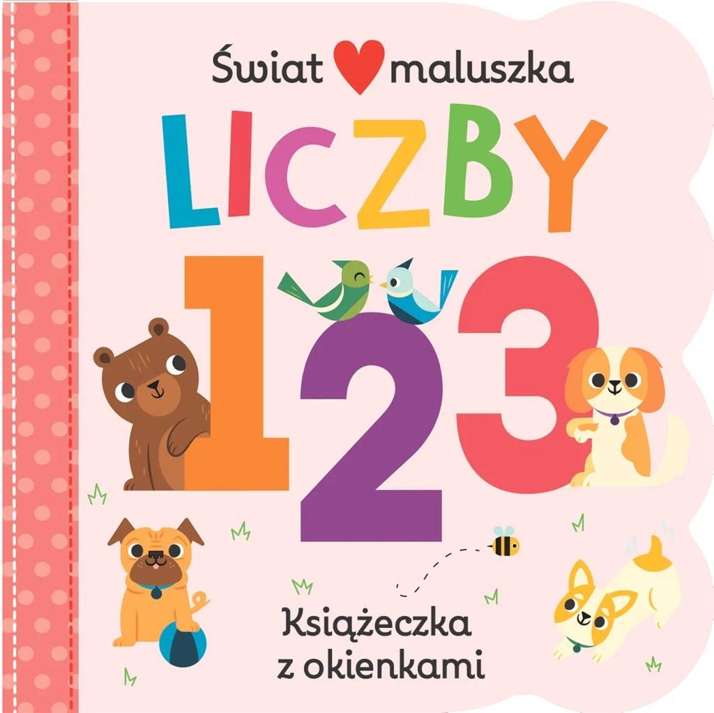 Świat maluszka Liczby Książeczka z okienkami