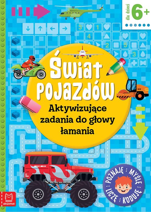 Świat pojazdów Aktywizujące zadania do głowy łamania