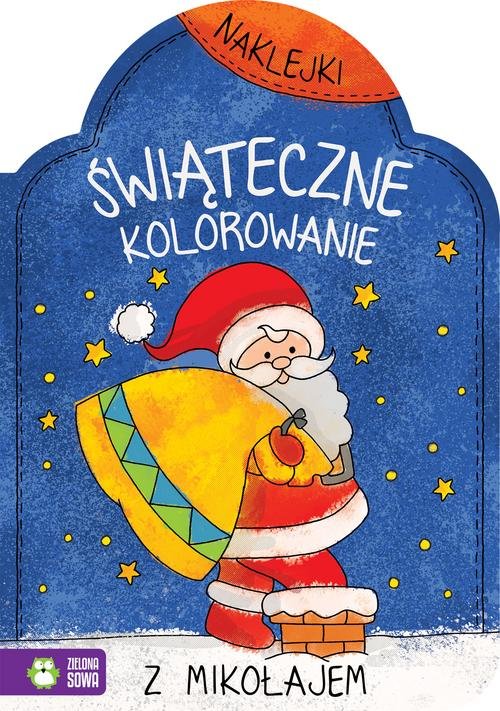 Świąteczne kolorowanie z Mikołajem