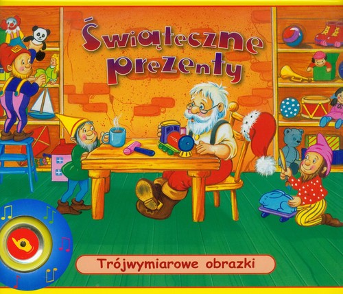 Świąteczne prezenty Trójwymiarowe obrazki