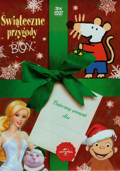 Świąteczne przygody box 3DVD