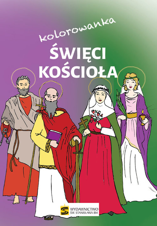 Święci Kościoła kolorowanka