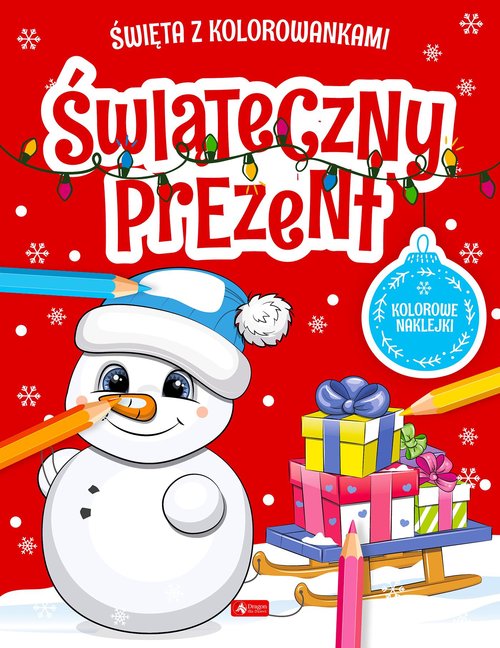 Święta z kolorowankami Świąteczny prezent