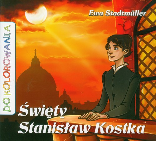 Święty Stanisław Kostka. Kolorowanka