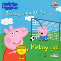 Świnka Peppa 11 Zabawy w Wielkie Sprawy Piękny gol