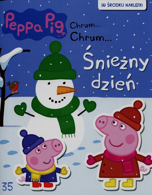 Świnka Peppa Chrum Chrum 35 Śnieżny dzień