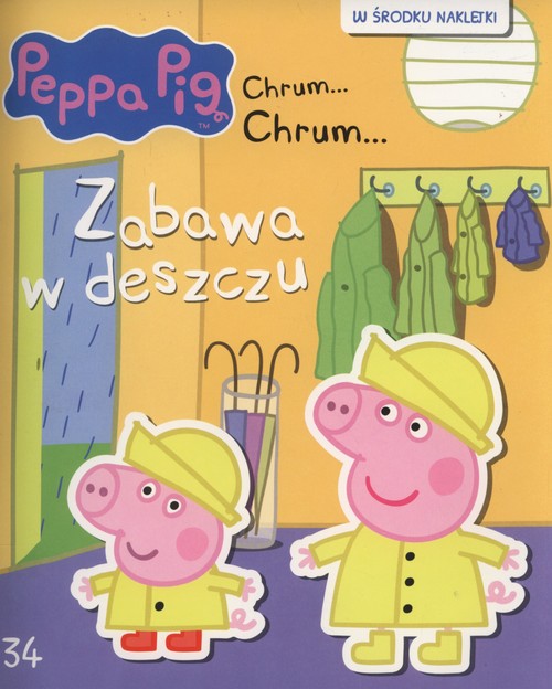 Świnka Peppa Chrum Chrum nr 34 Zabawa w deszczu