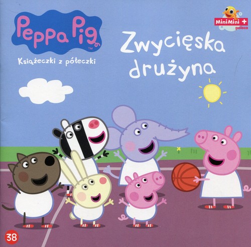 Świnka Peppa Książeczki z półeczki 38 Zwycięska drużyna