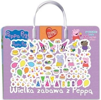Świnka Peppa. Wielka zabawa z Peppą. Kocham naklejać