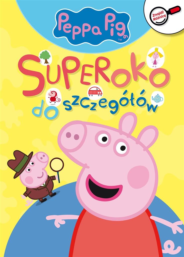 Świnka Peppa. Znajdź różnicę. Super oko do szczegółów