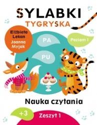 Sylabki Tygryska. Nauka czytania Poziom 1. Zeszyt 1