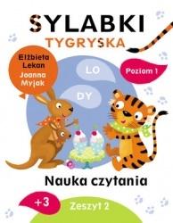 Sylabki Tygryska. Nauka czytania Poziom 2. Zeszyt 2