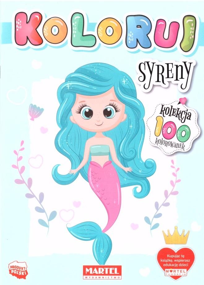 Syreny. Koloruj