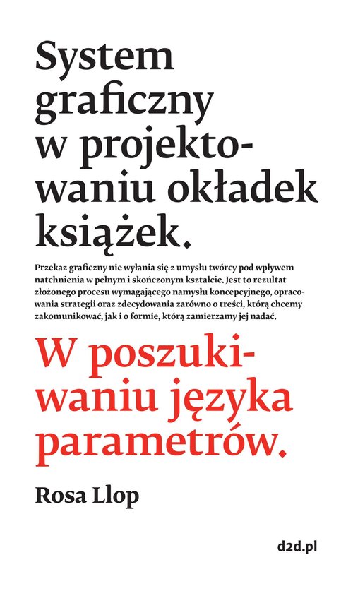 System graficzny w projektowaniu okładek książek