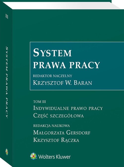System prawa pracy Tom 3