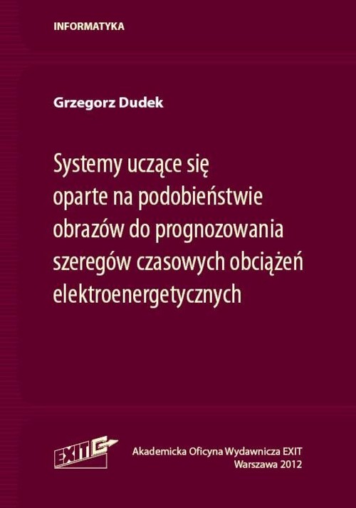 Systemy uczące się oparte na podobieństwie obrazów do prognozowania szeregów czasowych obciążeń elek