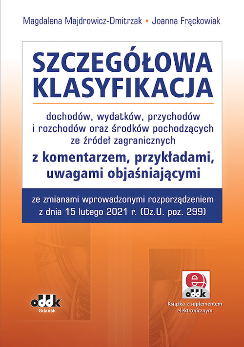 Szczegółowa klasyfikacja