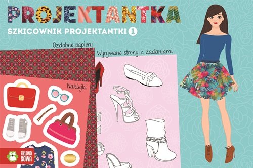 Szkicownik projektantki 1 Mała projektantka